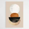 tableau minimaliste orange blanc et noir 1.webp