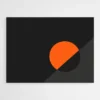 tableau minimaliste orange et noir 1.webp