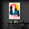 tableau moderne colore portrait 2 3 4.webp