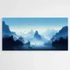 tableau montagne et brume 1.webp