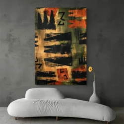 tableau motifs africains portrait 2 3 4.webp