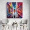 tableau multicolore street art carre 3.webp