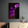 tableau orchidee violet portrait 2 3 4.webp