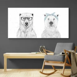 tableau ours polaires paysage 2 1 4.webp