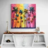 tableau palmiers multicolores carre 4.webp