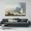 tableau pecheur en mer paysage 3 2 4.webp