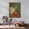 tableau peinture bouquet de fleurs portrait 3 4 2.webp