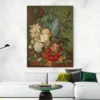 tableau peinture bouquet de fleurs portrait 3 4 3.webp