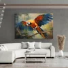 tableau peinture de perroquet paysage 3 2 2.webp