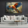 tableau peinture de perroquet paysage 3 2 3.webp
