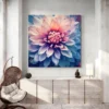 tableau peinture fleur carre 3.webp