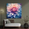 tableau peinture fleur carre 4.webp
