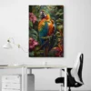 tableau perroquet couleur portrait 2 3 2.webp