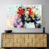 tableau perroquet multicolore paysage 3 2 3.webp