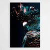 tableau perroquet noir 1.webp