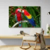 tableau perroquet sur branche paysage 3 2 4.webp