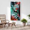 tableau pop art femme portrait 1 2 4.webp