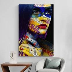tableau pop art moderne portrait 2 3 3.webp