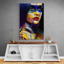 tableau pop art moderne portrait 2 3 4.webp