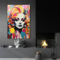 tableau pop art original portrait 2 3 3.webp
