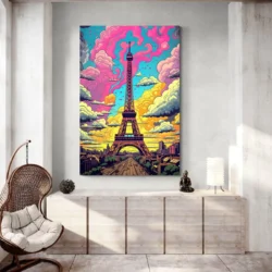 tableau pop art paris portrait 2 3 2.webp