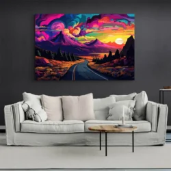 tableau pop art paysage paysage 3 2 3.webp