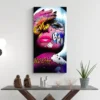 tableau pop art rose portrait 1 2 3.webp