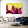tableau pop art ville paysage 3 2 2.webp