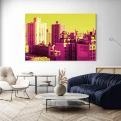 tableau pop art ville paysage 3 2 2.webp