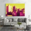 tableau pop art ville paysage 3 2 4.webp