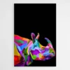 tableau rhinoceros pop art 1.webp