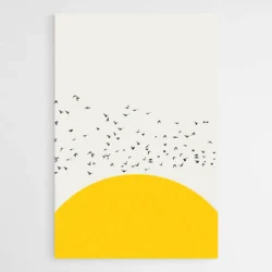tableau scandinave jaune 1.webp
