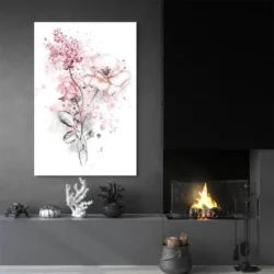 tableau scandinave rose portrait 2 3 2.webp