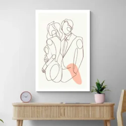 tableau silhouette couple portrait 2 3 4.webp