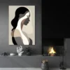 tableau silhouette femme abstrait portrait 2 3 2.webp