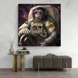 tableau singe astronaute carre 2.webp