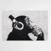 tableau singe avec casque 1.webp
