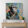 tableau singe couleur carre 4.webp
