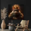 tableau singe couronne carre 3.webp