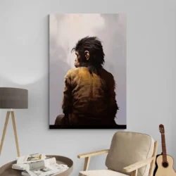 tableau singe de dos portrait 2 3 4.webp
