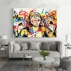 tableau singe grimace paysage 3 2 2.webp
