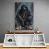 tableau singe hip hop portrait 2 3 4.webp