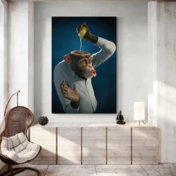 tableau singe humour portrait 2 3 3.webp