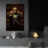 tableau singe mafia portrait 2 3 4.webp