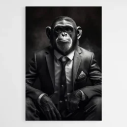 tableau singe mafieux 1.webp