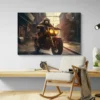 tableau singe moto paysage 3 2 2.webp
