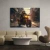 tableau singe moto paysage 3 2 4.webp
