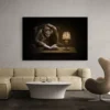 tableau singe penseur paysage 3 2 2.webp