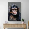 tableau singe qui fume portrait 2 3 4.webp