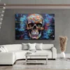 tableau street art tete de mort paysage 3 2 3.webp